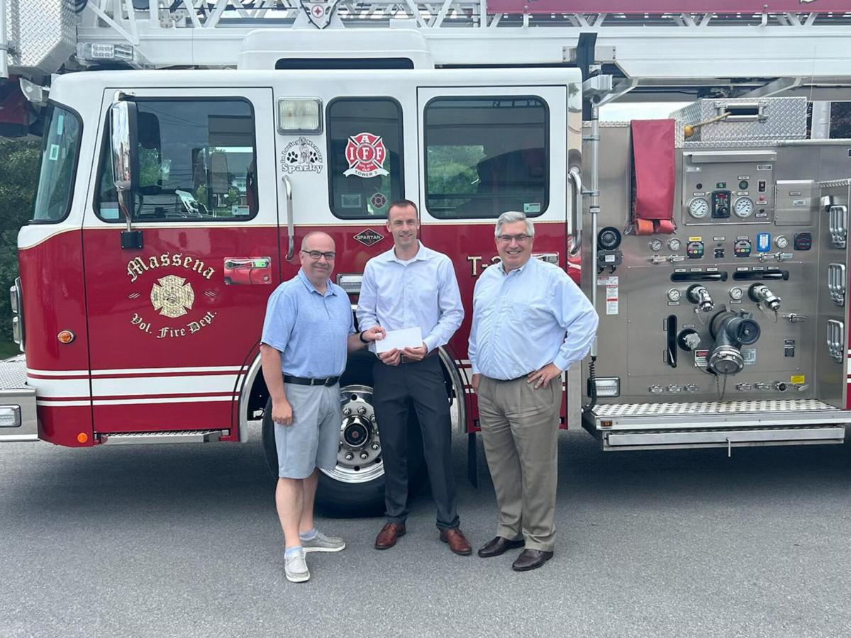 Massena Volunteer Fire Department partnering with Air Products