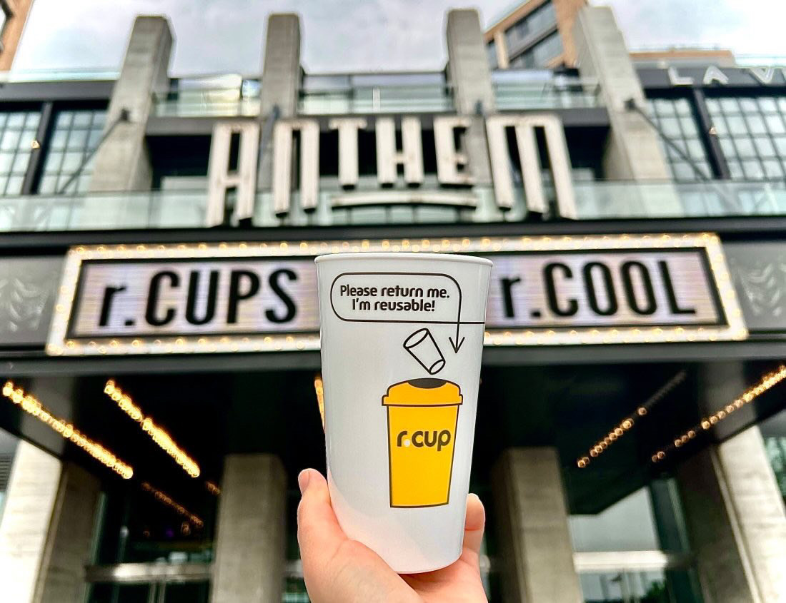 r.World Stops 20 Million Single-Use Cups from Going to Landfills